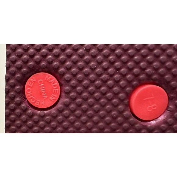 Gap Women size 7/8 pink purple flip flops flat thong slip on sandals - Picture 8 of 9